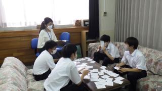 会話が盛り上がるグループがたくさんありました。