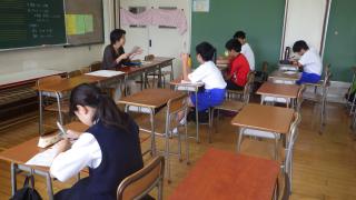 1年 英語科の補習