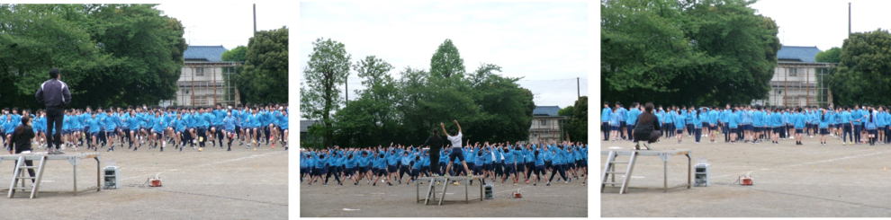 運動会全体練習