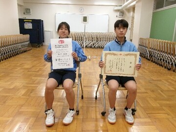 表彰朝礼